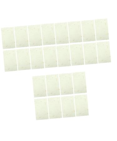 KALLORY 120 Sheets Black Ink Calligraphy Paper for Beginners Chinese Calligraphy Rice Paper Coated Paper