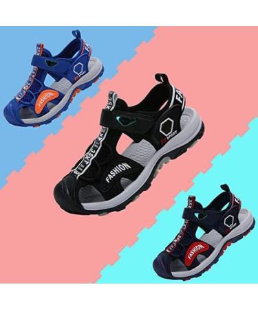 SAGUARO Closed Sandals for Kids - Breathable Trekking Summer Shoes 26 EU Black - Ideal for Outdoor Adventures - Buy Online on SooperMarket.com
