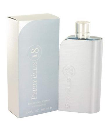 Perry Ellis 18 by Perry Ellis for Men - 3.4 Ounce EDT Spray 3.4 Fl Oz (Pack of 1)