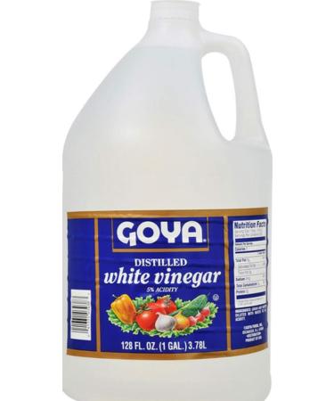Goya White Vinegar - Distilled, 1 Gallon