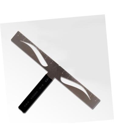Didiseaon Brow Stencils Eyebrow Ruler Stencil Eyebrow Drawing Tool Three-point Eyebrow Ruler Eyebrow Stencil Kit Artifact Balance - Buy Online on SooperMarket.com