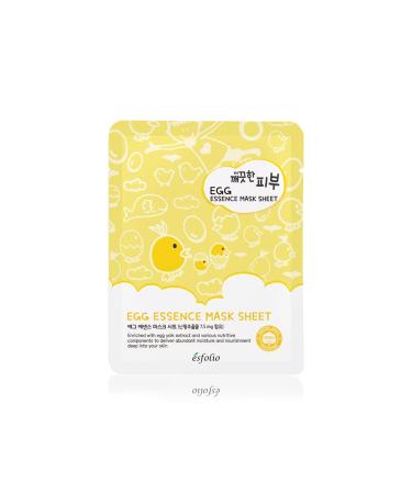 Esfolio Pure Skin Mask Box Egg Essence 11.8 Ounce