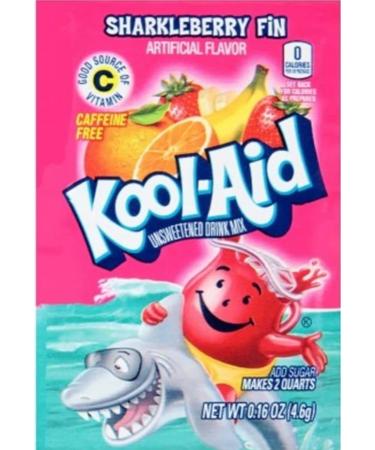 Kool Aid Sharkleberry Fin Sachet (4.6g) Pack Of 5