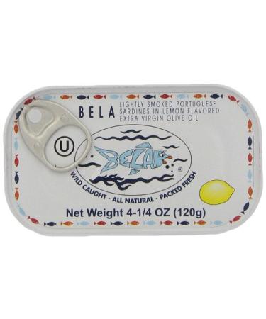 Blue Galleon Sardines in Lemon Sauce, 4.25 Ounce (Pack of 12)