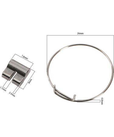 Set of 4 Bicycle Hub Pawl Spring Kit - 26mm Freehub Spring Tower Base Pawl Cassette Driver | MTB & Road Bike Hub Replacement Accessories - Buy Online on SooperMarket.com