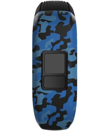 iBREK Garmin Vivofit jr/jr 2/3 Silicone Replacement Bands - Small Blue Camo - Buy Online on SooperMarket.com