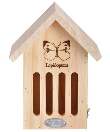Fallen Fruits WA39 Butterfly House Silhouette FSC 100% Brown 22.9 cm*12.2 cm*16.9 cm