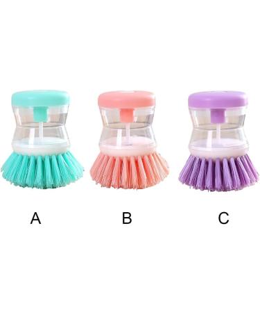 FIOERDTUIE Cookware Brush Replacement Detachable Soft Hair Ergonomic Cooking Pan Pot Dish Plate Cleaning Brushes Tool Accessories Green - Buy Online on SooperMarket.com