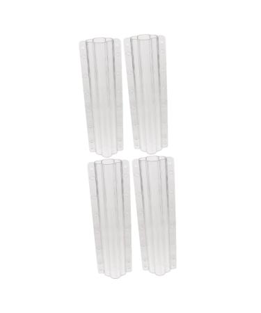 Balacoo 4 Pcs Vegetable Shaping Mold Cucumber Growing Molds Garden Fruit Mold Plastic Hearts Quincunx Suite