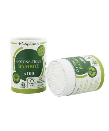 Estipharm cotton swabs bamboo 100 pieces