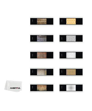 Godox AK-S01 Slide Set for AK-R21 Projector Flash Splitting Cone Nose Optical Spotter GOBO Slide Set
