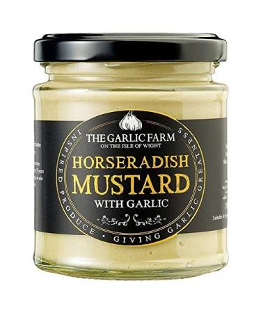 6X The Garlic Farm Horseradish Mustard 180g