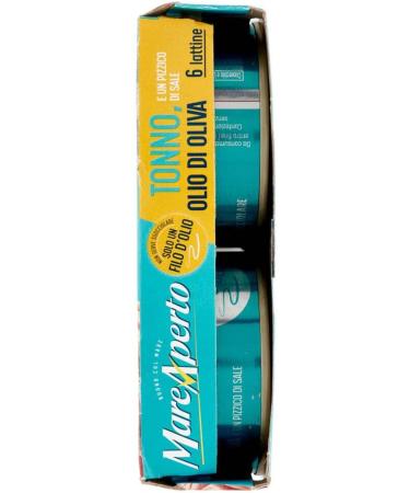 Mare Aperto Tuna in Olive Oil 6x60g - Buy Online on SooperMarket.com