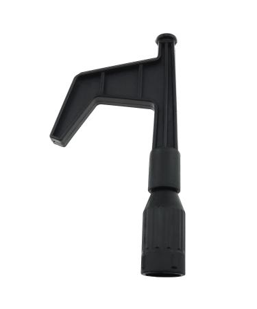 E-outstanding Boat Hook Attachment Detachable Nylon Boat Hook Nylon Hook Head Replacement Handy Hook Boating Accessories for Extension Pole, Black