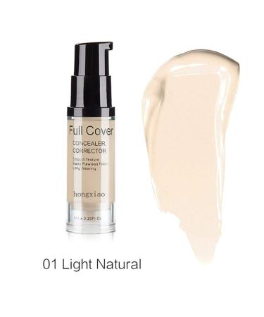 Ofanyia full cover concealer corrector moisturizing cover pimple freckles scars makeup primer liquid primer 1#