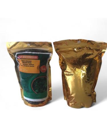 Dried Organic African Basil (Efirin Nchanwu Etinkeni Etinkene Ubekbe Arigbe) - 50g - Authentic Flavorful Spices for Cooking and Garnishing - Buy Online on SooperMarket.com