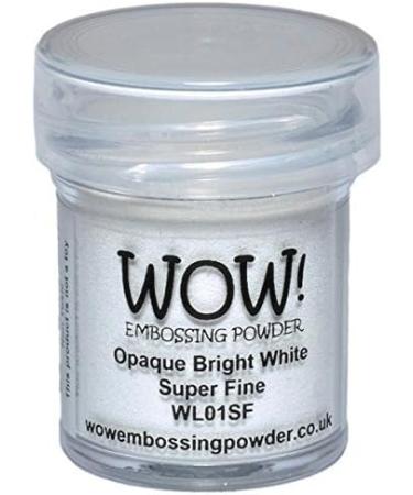 Wow! Embossing Powder Black & White Bundle - Primary Ebony, Bright White, White Pearl, Clear Gloss 15ML - Buy Online on SooperMarket.com