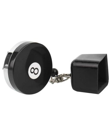 Alomejor Billiard Pool Cue Chalk Holder Retractable Draw Belt Clip Snooker Practical Tool