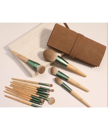 DFHBFG 14-Piece Makeup Brush Set - Loose Powder & Eye Shadow Brushes | International Shipping Available - Buy Online on SooperMarket.com