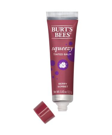 Buy Burt's Bees 100% Natural Squeezy Tinted Lip Balm - Berry Sorbet 0.43 Oz | International Shipping Available - Buy Online on SooperMarket.com