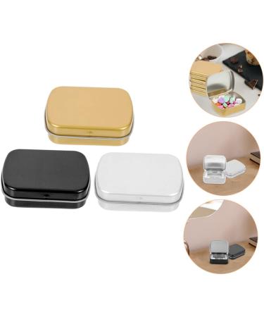 HAPINARY 15pcs Mini Tin Box Tin Cans with Lids Food Containers with Lids Small Tins with Lids Tinplate - Buy Online on SooperMarket.com