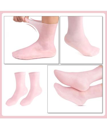 Fomiyes Moisturizing Socks - Spa Quality Foot Care for Cracked Heels | Beach & Wellness Socks for Men & Women | Elastic Comfort 20x10 cm - Buy Online on SooperMarket.com