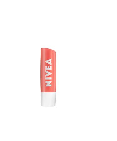 Nivea Fruity Shine PEACH Lip Balm - Moisturizing Lip Care - 1 Pack - Buy Online on SooperMarket.com