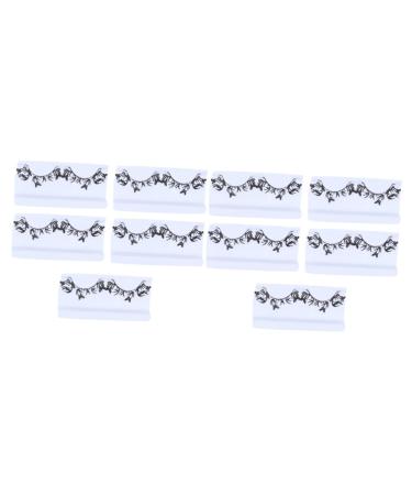 ABOOFAN 10 Pairs Eyelashes Fake Eye Lashes Fake Lashes Christmas Fake Eyelash Masquerade Lashes Makup Party Eyelash Dress Paper Cutting Lashes Natural False Lashes Clothing Make up