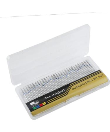 FRCOLOR 30pcs Nail Drill Tips Nail Art Tool Kit Manicure Drill Bits Diamond Drill Bits Manicure Tools and Equipment Nail Drill Bits Nail Grinding Head Sanding Removal Tool Clean - Buy Online on SooperMarket.com