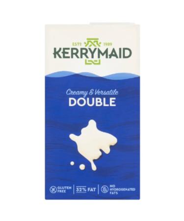 Kerrymaid Double UHT 1L x 12 Double Cream 12 1 l (Pack of 12)
