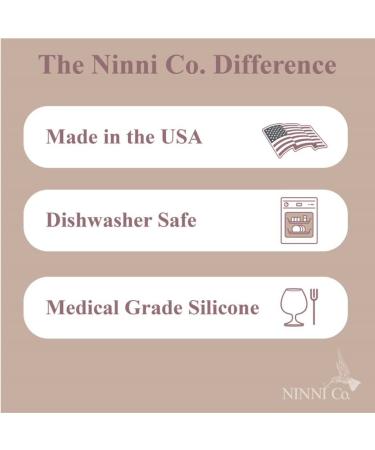 Ninni Co Breastfeeding Promoting Pacifier - Silicone, Patented Orthodontic Pacifier for Healthy Orofacial Development - Natural Skin Texture - Oatmeal (1 Pack) - Buy Online on SooperMarket.com