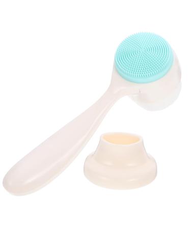 Manual Face Brush Skin Care Brush Pore Deep Cleansing Brush Face Washing Cleaner Face Brush with Holder Facial Cleansing Tool Face Cleaning Brush Facial Brush Face Scrubber