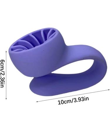 Shitafe Nail Polish Bottle Holder Wearable Wearable Manicure Display Tools - Strong Grip Airlock Suction Silicone Nail Polish Holder For Nail Art Salon Design Violet - Buy Online on SooperMarket.com