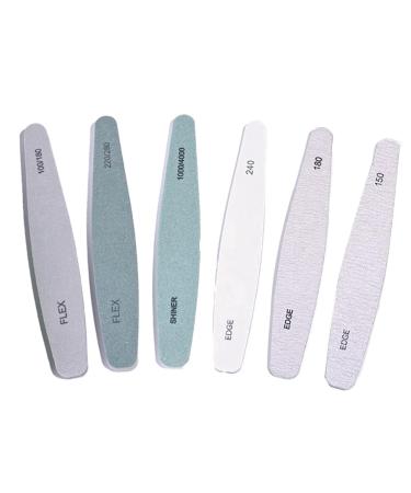 Bcowtte 6Piece Washing Sand Polishing Sponge Manicure Wipe Professional Nail Trimming Tool Professional Nail Trimming Tools