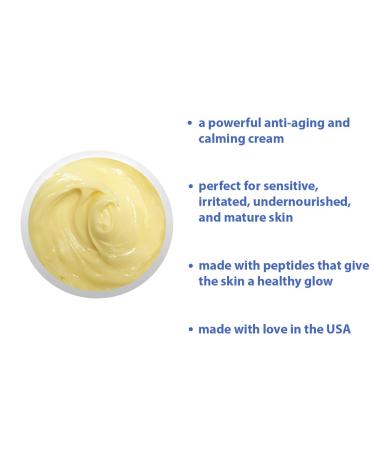 Raya Probiotic Calming Cream | Moisturizing Anti-Aging Face Cream for Sensitive & Mature Skin | Soothes Irritated Skin & Reduces Fine Lines - Buy Online on SooperMarket.com