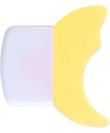 Eyelash Applicator Baffle Eyelash Mascara Smudge Guard Silicone Smoothing Surfaces Various Angles For All Face Shapes (Yellow) - Buy Online on SooperMarket.com