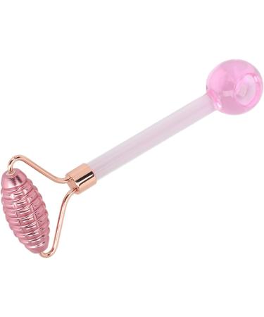 2 in 1 Ice Globes Roller - Stainless Steel Hot Cold Compress for Pore Shrinking & Facial Treatment | International Shipping - Buy Online on SooperMarket.com