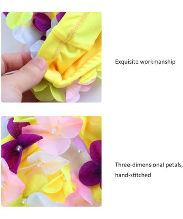 Didiseaon Size L Flower Swim Cap for Women - Keep Hair Dry | Hair Accessories - Buy Online on SooperMarket.com