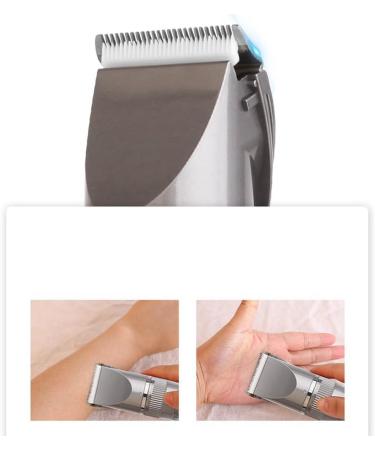 Xptieeck 1Set USB Rechargeable Hair Clipper Men Haircut Ceramic Blade Shave Hair Clipper ABS+PC - Buy Online on SooperMarket.com