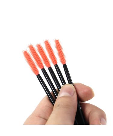 50PCS Disposable Silicone Eyelash Brush Wands & Eyebrow Applicators - Perfect for Eyelash Extensions & Makeup Tools | International Shipping - Buy Online on SooperMarket.com