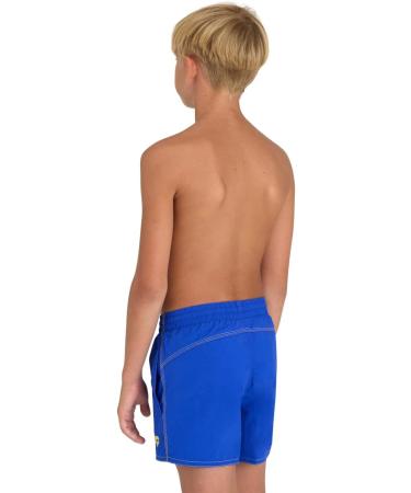 ARENA Boys Bywayx Youth R Swim Trunks 152 - Neon Blue & Soft Green | Best Swimwear for Kids - Buy Online on SooperMarket.com