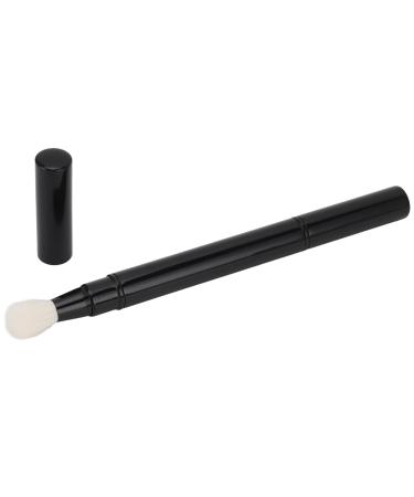 Verdant Touch Eyeshadow Brush Dual Eyeshadow Brush Retractable Portable Double Ended Eye Makeup Brush Outdoor Travel 13 cm