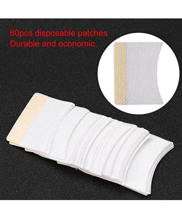 Qkiss 80 Pieces Eyelash Extension Eye Pads - Disposable Makeup Tool for Flawless Lashes | International Shipping Available - Buy Online on SooperMarket.com