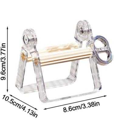 Manual Rotating Toothpaste Oil Paint Squeezer Multifun Toothpaste Tube Squeezer Tool Facial Cleanser Bathroom Squeezer Clip-on - Buy Online on SooperMarket.com