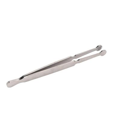 Stainless Steel Pearl Ball Tweezers - 117mm Holder for Piercing & Food Quality Gear | Perfect for 3-5mm Ornaments - Buy Online on SooperMarket.com