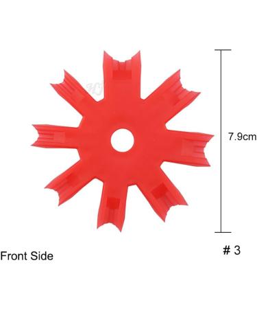 Professional Small 1-11 Sizes V Shaped Cutter French Manicure Nail Art Tool Poly Tips Pink White Trimmer UV Gel Nail Polish HJ-NAT139-No.3  - Buy Online on SooperMarket.com