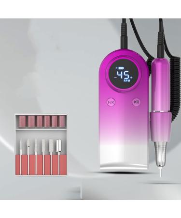 Dawafit Electric Nail Drill for Acrylic Gel Nails Manicure Pedicure Polishing Shape Tools for Use Salon B - Buy Online on SooperMarket.com