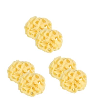 PRETYZOOM 6 Pcs Natural Children's Sponge Shower Supplies Skin Scrubber Bathing Supplies Bath Ball Bath Sponge Body Wash Sponge Bath Shower Ball Bath Tools Back Scrubber Bath Back Sponge 1 Count (Pack of 1)