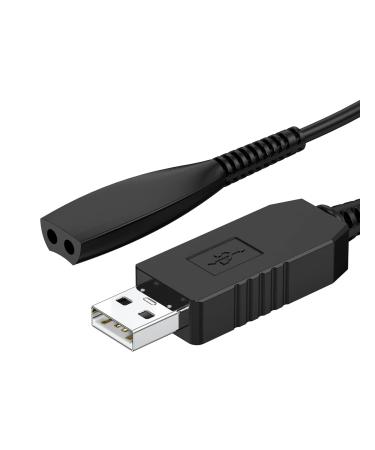 Charger Compatible with Braun S3 Shaver Mellbree USB Charging Cable Compatible with Braun Series 1 Series 3 Series 5 Series 7 Series 9