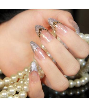 Yimart 500pcs French Acrylic Style False Nails Tips - White | Nail Art Tips With Box - Buy Online on SooperMarket.com